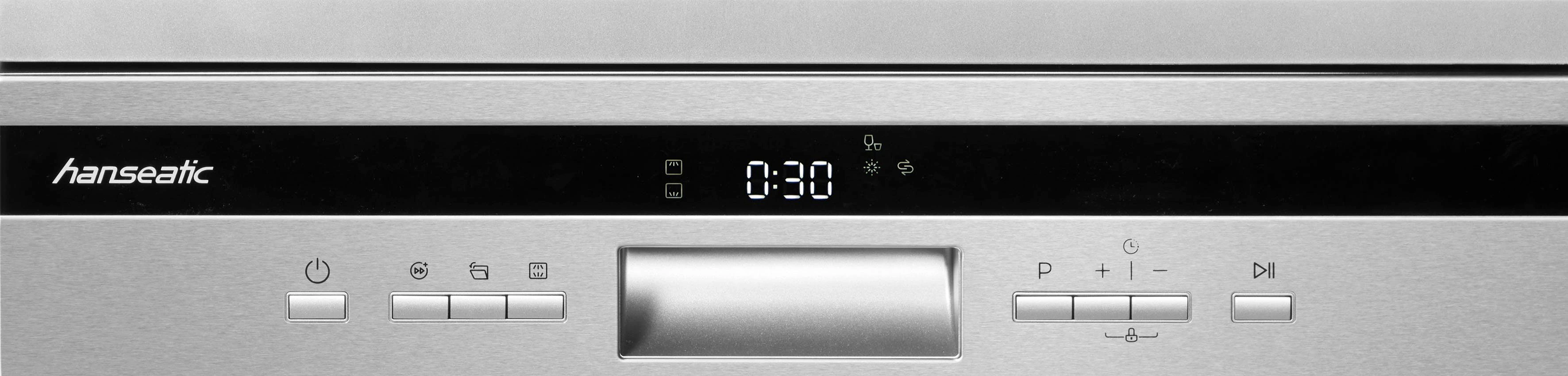 Hanseatic Standgeschirrspüler HG6085B14U7635ES, 14 Maßgedecke